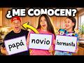 ¿Mi HERMANITA de 9 años me conoce mejor que mi PADRE? 🤔 (Se Retan) | Daniela Golubeva
