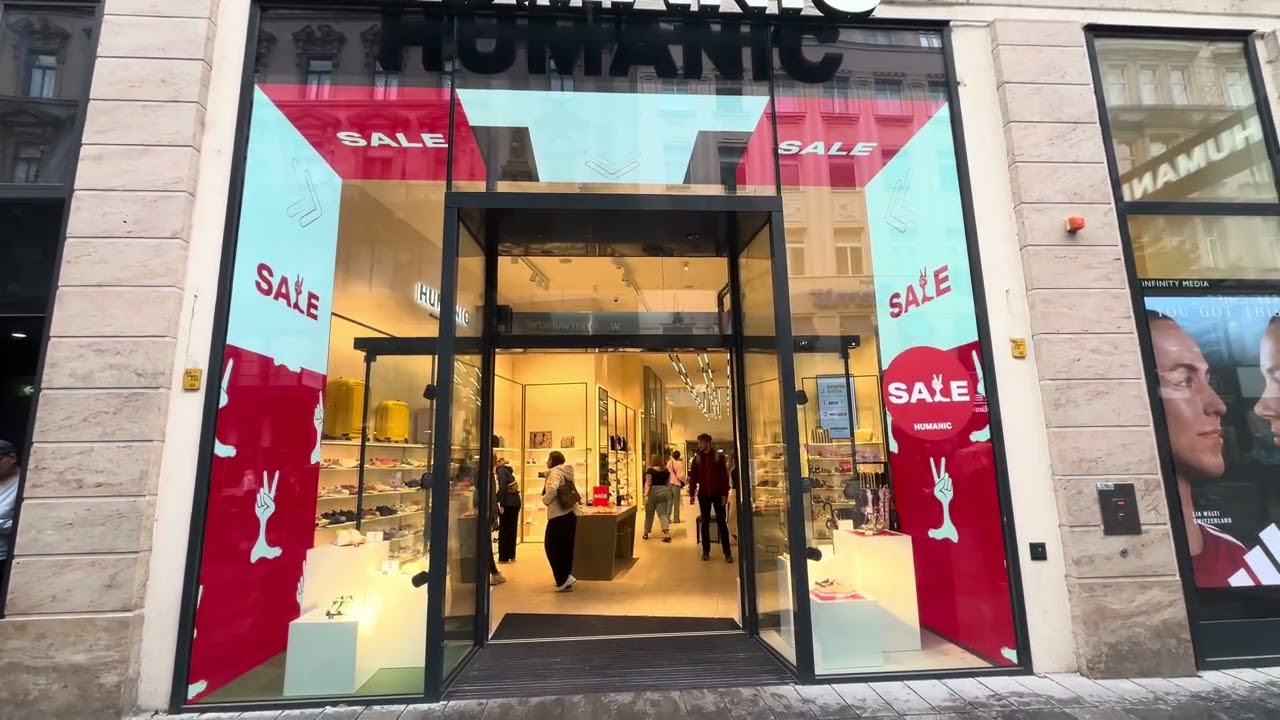 Digitaler Eyecatcher Humanic Kärntnerstraße Wien