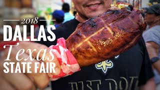 2018 Dallas Texas State  Fair Food Tour ! Eating Show