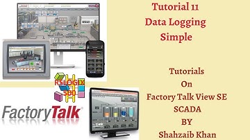 FactoryTalk View | SE | Allen Bradley | SCADA | Tutorial 11 | Create Data Logging Simple