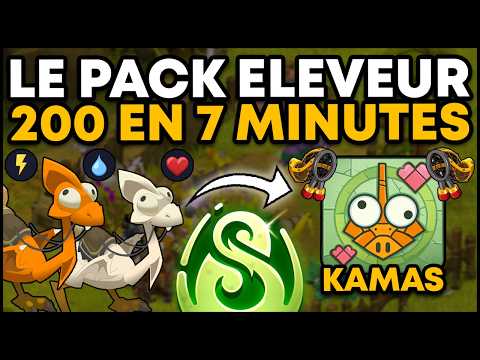 Le PACK pour MONTER ÉLEVEUR 200 en 7 MINUTES sur DOFUS !
