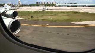 Landing at Sint Maarten Airport