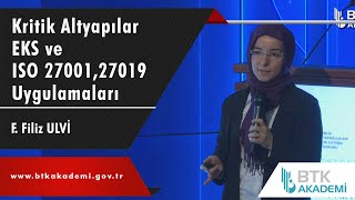 Kritik Altyapılar EKS ve ISO 27001,27019 - F FİLİZ ULVİ