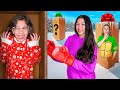 EXTREME HIDE AND SEEK IN CHRISTMAS BOXES CHALLENGE!