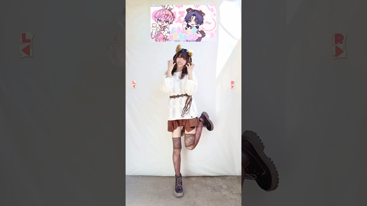 【踊ってみた】もっふんろ～る / すぷれあ【けもみみ】【神綺杏菜】#Shorts