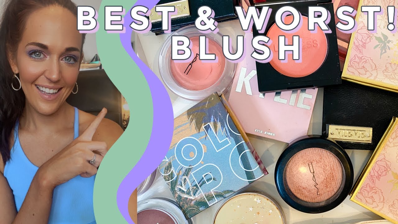 RANKING MY ENTIRE BLUSH COLLECTION 2021🌻  FROM WORST TO BEST