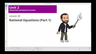 Illustrative Math | Algebra 2 | 2.20 Lesson