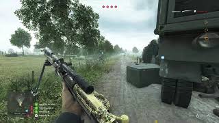 BFV - Sniper headshot while parachute