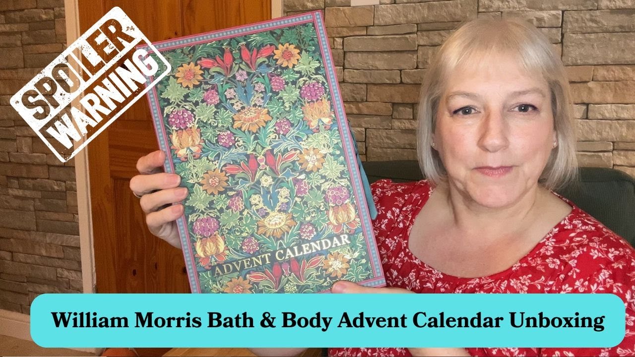 Unboxing William Morris Advent Calendar 2025 : Bath & Body