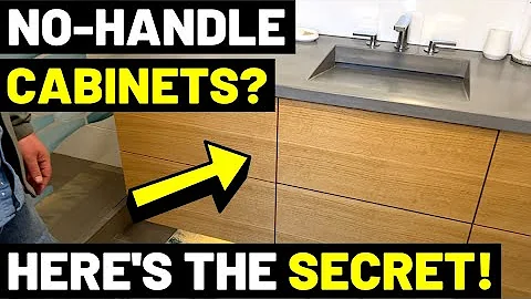 Here's How To Get HANDLELESS CABINETS!! ("No-Handle" Custom Modern Cabinets--Hardware Explained!) - DayDayNews