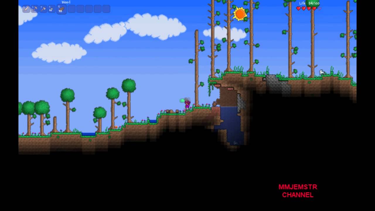 Карта со всеми слизнями в террарии