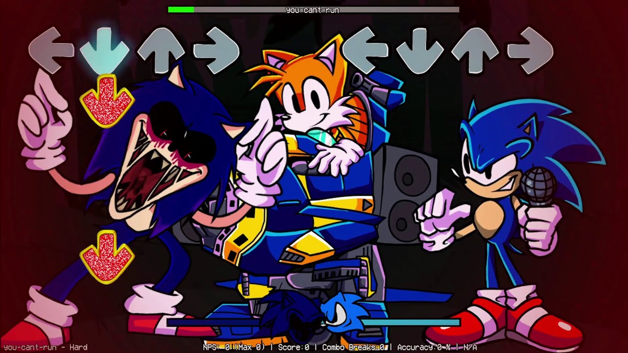 sonic exe and tails sing expurgation [Friday Night Funkin'] [Mods]