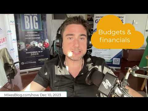 What is Mike Michelini Up To Now Dec 10 - 16, 2023 (Unending Year End Planning)