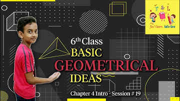 Basic Geometrical Ideas | Class 6th mathematics - Exercise 4.2 and 4.3 | Online Learning