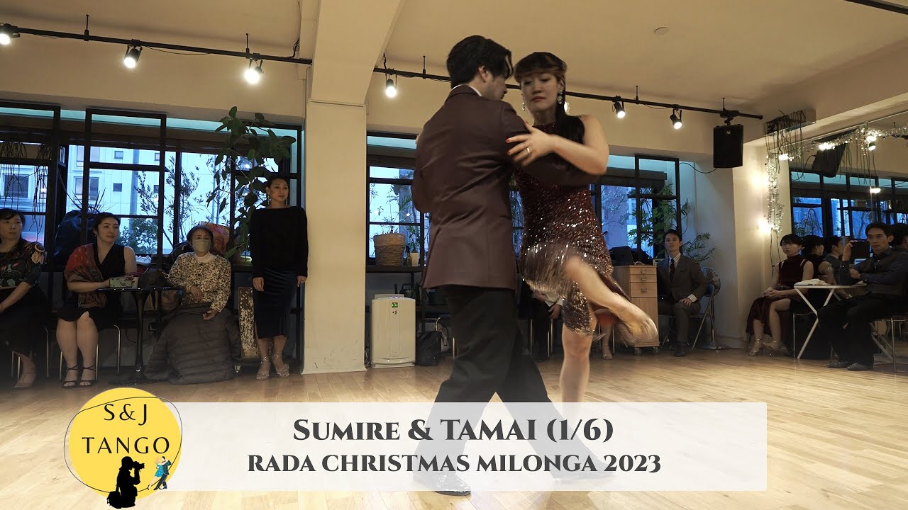 Sumire & TAMAI, RADA Christmas Milonga 2023 - 1/6 | Cristal (Chosen by TzuKyo) 