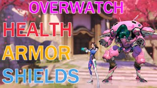 Overwatch - How Health, Armor, and Shields Work