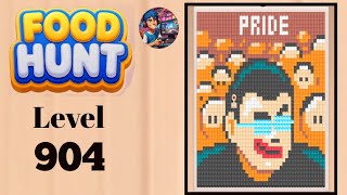 Food hunt pixel puzzle level  904 solution and walkthrough for gameplay 