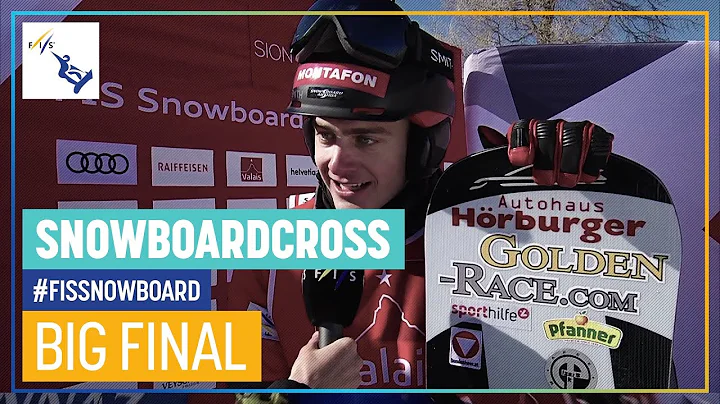 Back-to-back SBX titles for Alessandro Haemmerle | Men's Big Final | Veysonnaz | FIS Snowboard