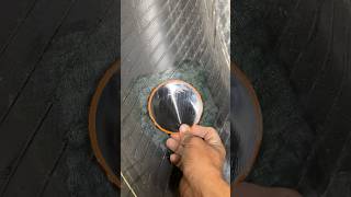 tubeless tyre repair just so easy #tyer #shortvideo #truck