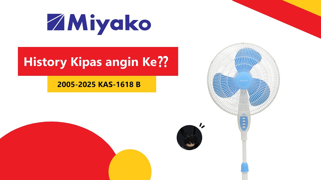 Miyako Kipas angin! Indonesia Ke?? 2005-2025 New!