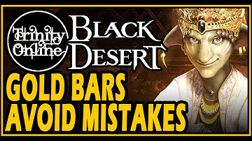 Black Desert Online Gold Bar Invest Risk Sell What is the best way to do with gold bars