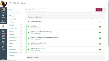 Canvas Tips & Tricks Create Informal Student Evaluations