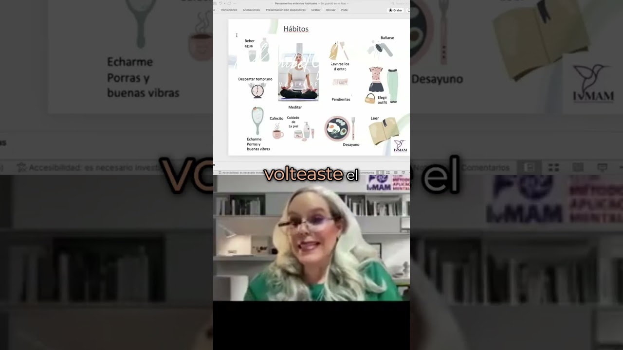 Observa tus hábitos y crea una vida saludable