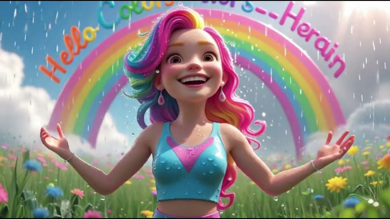 Rainbow bright after rain🌈✨