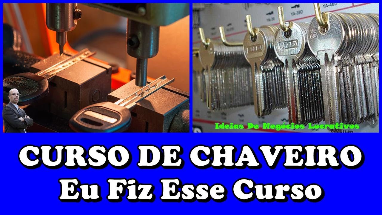 CURSO DE CHAVEIRO AUTOMOTIVO E RESIDENCIAL, Eu Fiz Esse Curso De ...