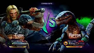 Season 3 Group Sets: VividFawn478063 (Tusk/Glacius/Orchid) vs.  (Riptor)