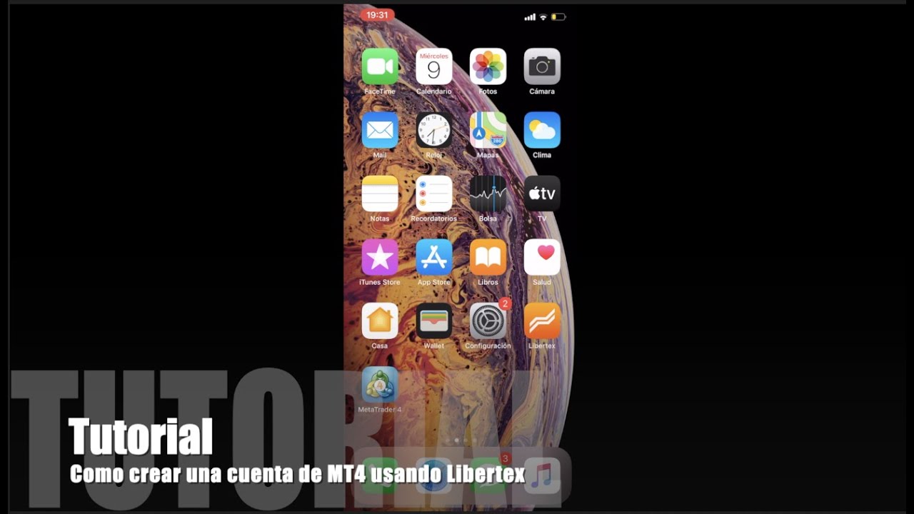 Como crear una cuenta de MT4 con Libertex - YouTube