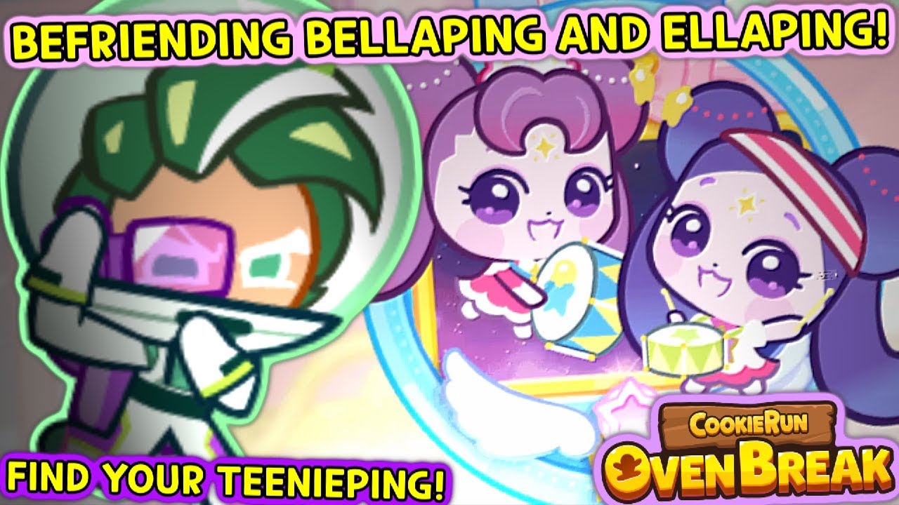 RUNNING FOR ELLAPING AND BELLAPING! - FIND YOUR TEENIEPING! (Cookie Run ...