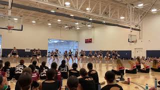 Saint Mary’s dance camp Aubrey Casillas freshman year AHS
