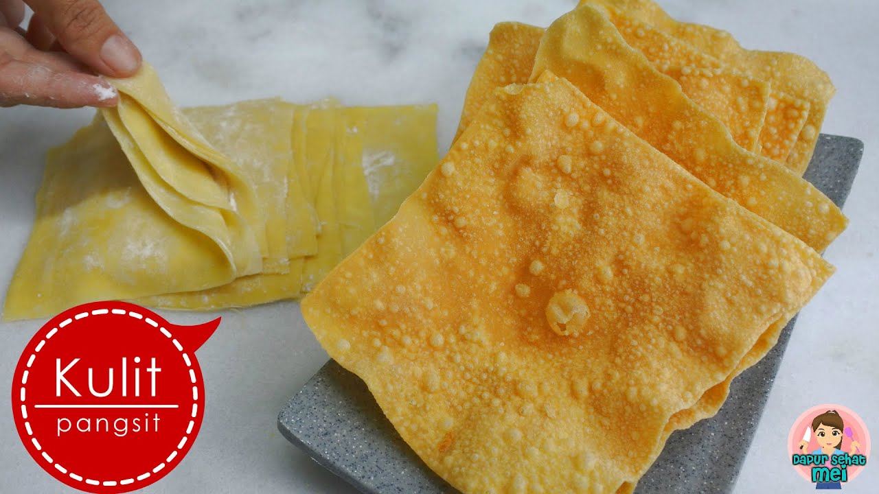 Resep kulit pangsit yang renyah dan gurih, cuma 3 bahan ! Resep kulit pangsit yang renyah dan gurih, cuma 3 bahan !