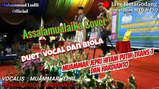 Assalamualaika cover instrument duet biola dan vocal  | Muammar jepri hitam putih Trans  7