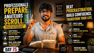 Sleep Rituals, Professional Standards & Defeating Procrastination | Day 75