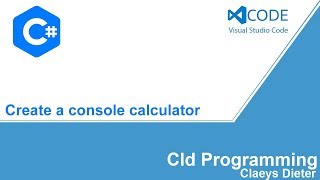 C# Tutorial Create a calculator