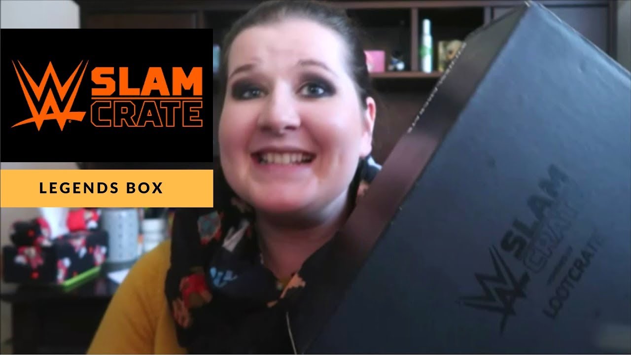 WWE Slam Crate by Loot Crate Legends Box