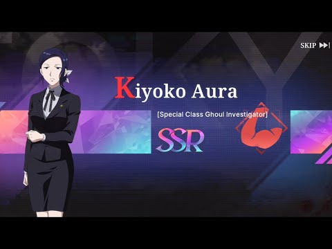 Summon Review Kiyoko Aura Special Calss Ghoul Investigator Tokyo Ghoul Break The Chains 