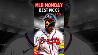 🚨MLB Monday Night Best Picks! 9/22🚨⚾️⚾️⚾️