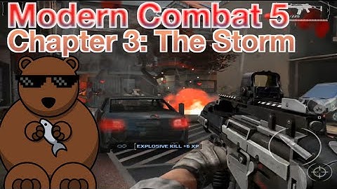 Modern Combat 5: Chapter 3 - Escape: 03.The Storm (3 Stars Walkthrough)