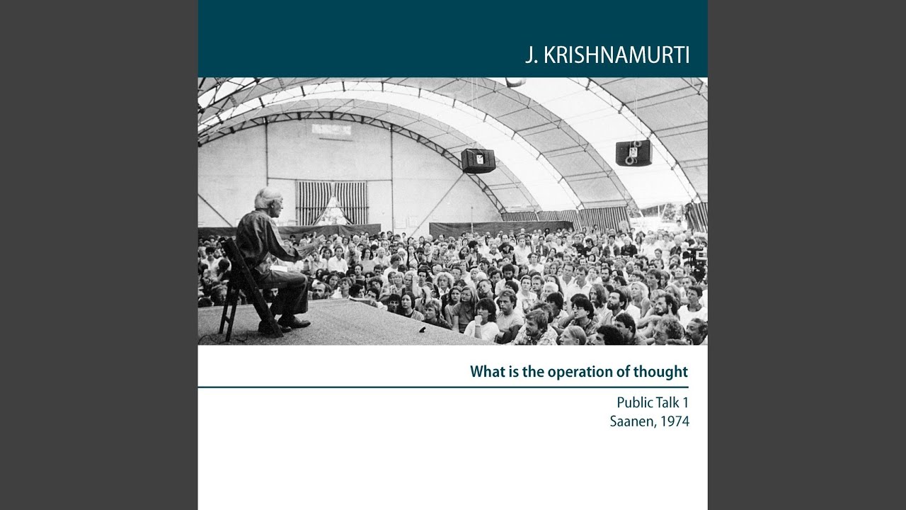 Chapter 1.10 - What Is the Operation of Thought?