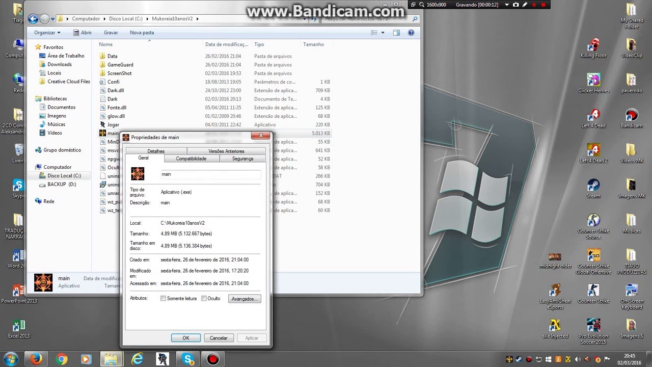 main .exe em modo de compatibilidade - YouTube
