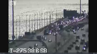 Crash on Howard Frankland Bridge causes major backup