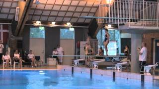 Women 1M - Nordic Diving Championships 2011