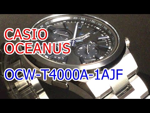 CASIO OCEANUS CLASSIC LINE OCW-T4000A-1AJF ...