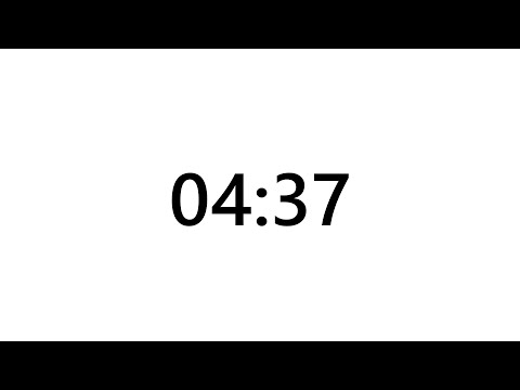 Timer for 4 minutes and 37 seconds