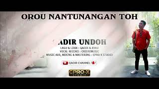 Lagu Murut Terbaru 2026 ~ Orou Nantunangan Toh ~ Qadir Undoh