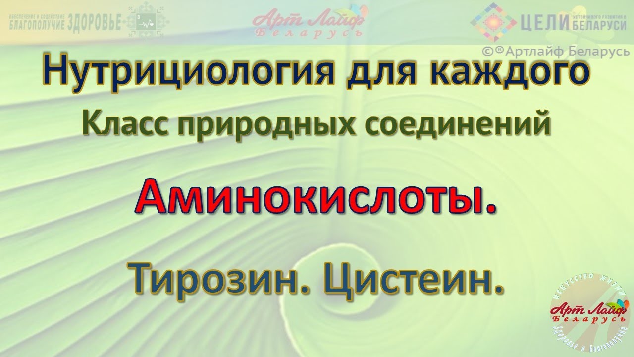 Аминокислоты Тирозин Цистеин @Артлайф Artlife Беларусь