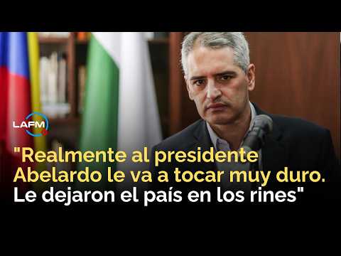 Gobernador de Antioquia advirtió que el gobierno saliente de Petro dejó el país en los rines